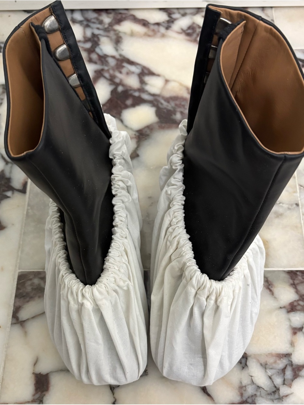 (Worn once)Maison Martin Margiela Leather Tabi boots - Picture 3 of 4